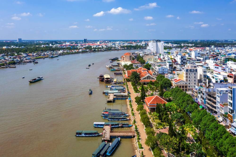  Il molo Ninh Kieu a Can Tho, Vietnam